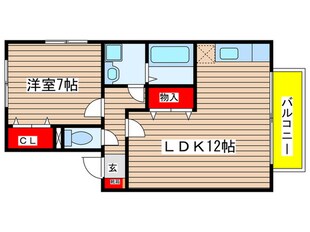 ヴィエントCの物件間取画像